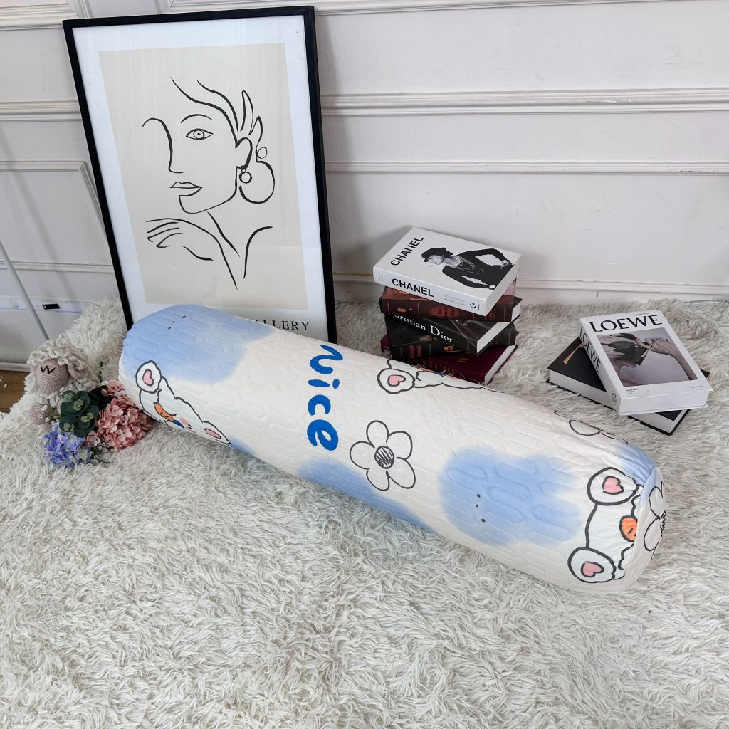 VỎ GỐI ÔM CAOSU LATEX - SIZE 35*105CM