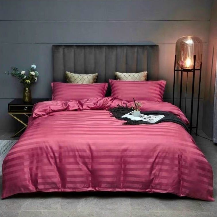 4Pcs Silk 3F | 3F Hotel Fabric T/C 250 Thread Count Duvet Cover Set | Album 11 Color