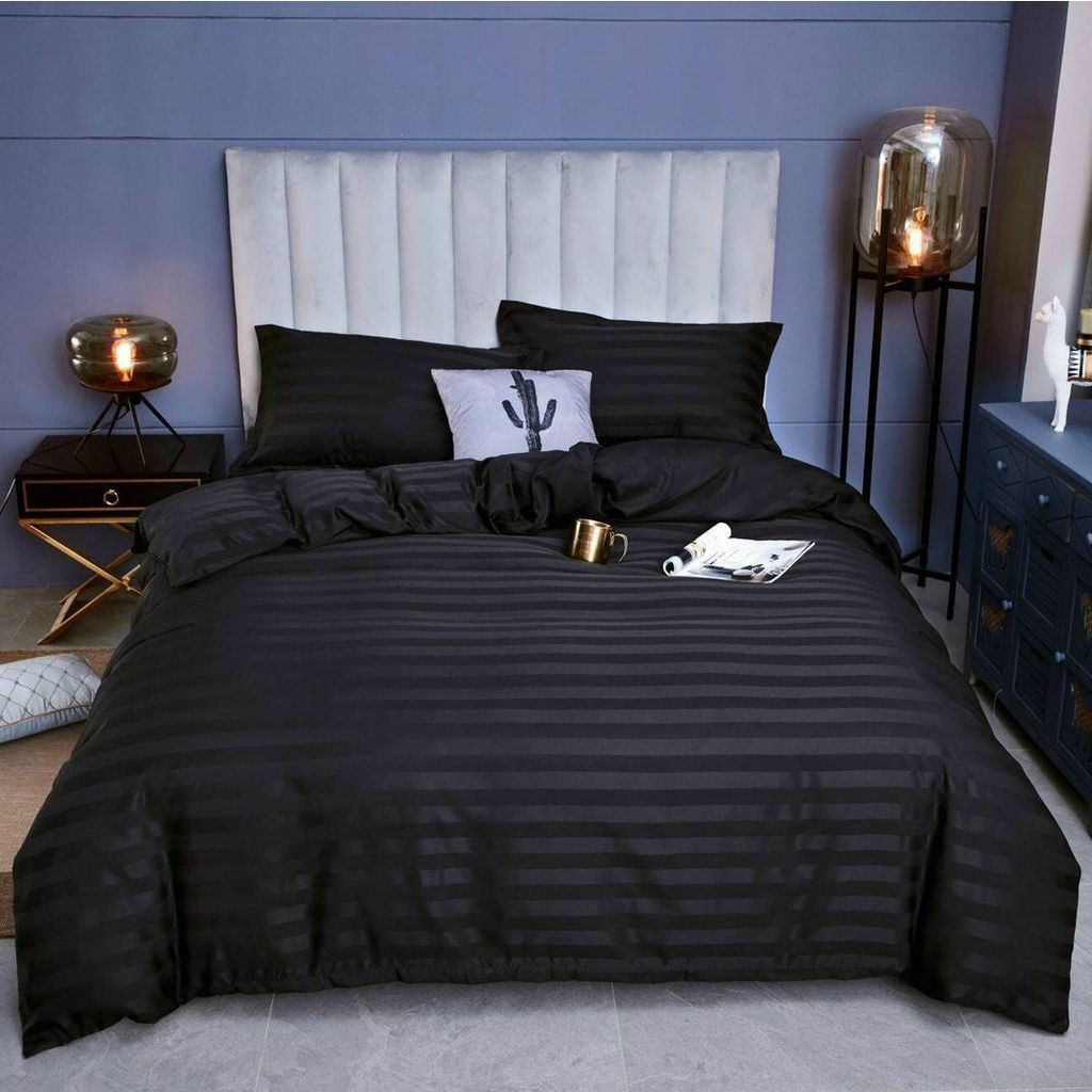 4Pcs Silk 3F | 3F Hotel Fabric T/C 250 Thread Count Duvet Cover Set | Album 11 Color