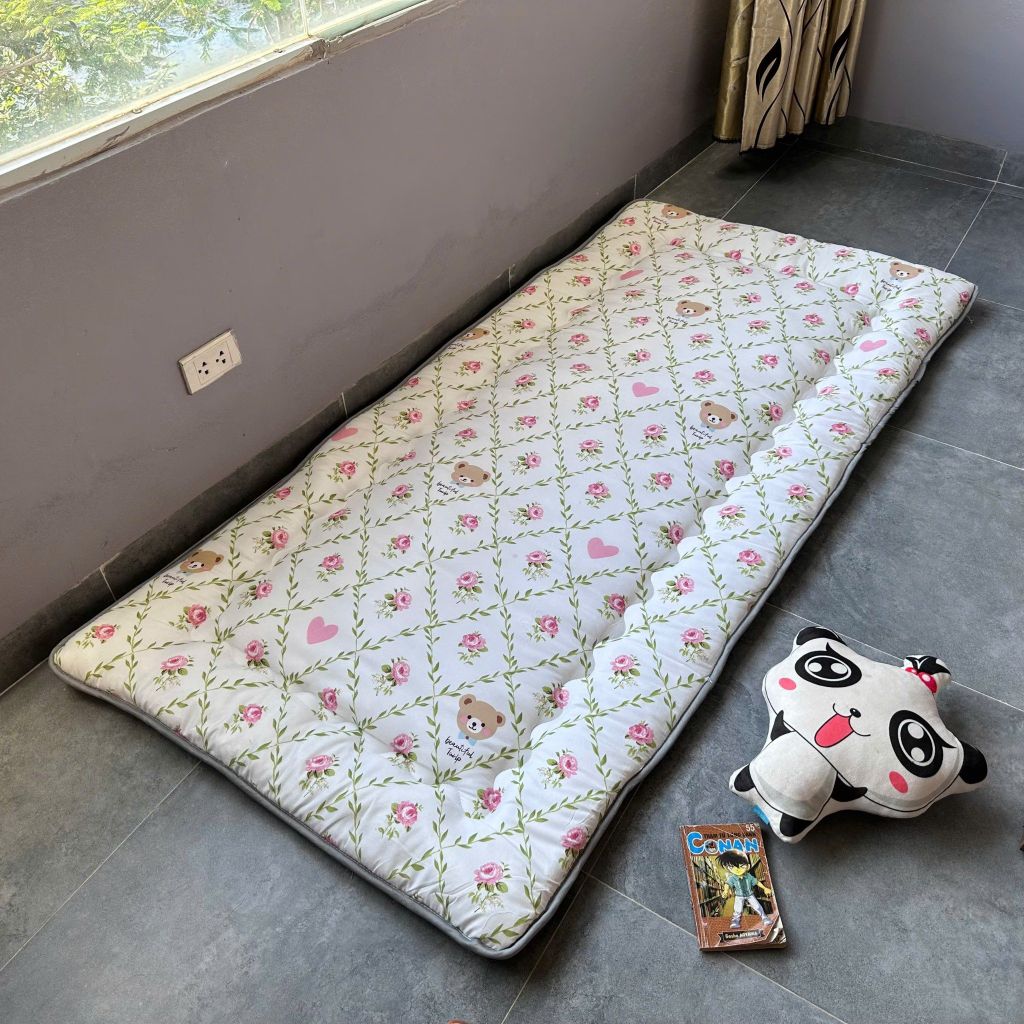 TOPPER VĂN PHÒNG iKE@ - SIZE 90*190CM DÙNG NHƯ NỆM BÔNG - MẶT SAU CÓ NHÁM CHỐNG TRƯỢT