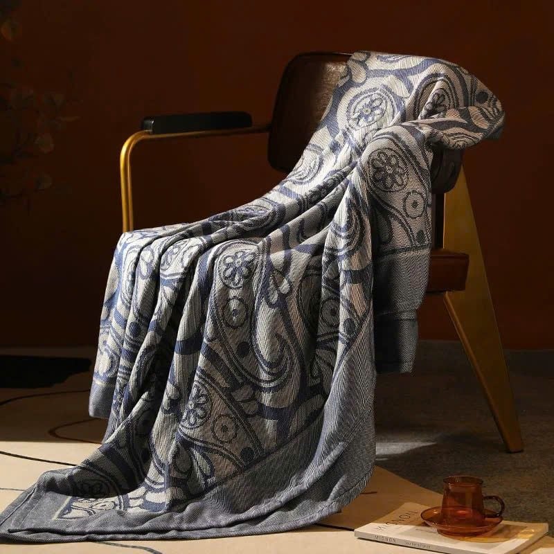 Chăn Hàng Không size 120*190cm - Mẫu AntaBlue