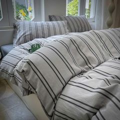 4Pcs Japan Linen |  Standard size duvet cover Bedding Set Drap Freesize | ID CL4P025COV012