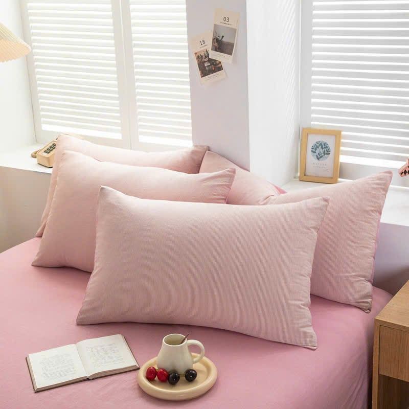 4Pcs Japan Linen |  Standard size duvet cover Bedding Set Drap Freesize | ID CL4P025COV013