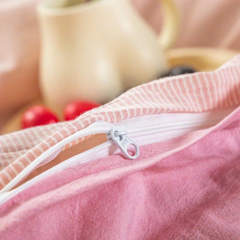 4Pcs Japan Linen |  Standard size duvet cover Bedding Set Drap Freesize | ID CL4P025COV013