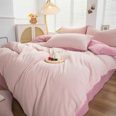 4Pcs Japan Linen |  Standard size duvet cover Bedding Set Drap Freesize | ID CL4P025COV013