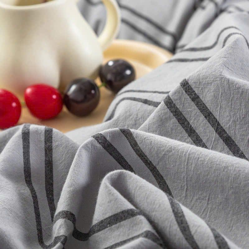 4Pcs Japan Linen |  Standard size duvet cover Bedding Set Drap Freesize | ID CL4P025COV012