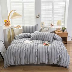 4Pcs Japan Linen |  Standard size duvet cover Bedding Set Drap Freesize | ID CL4P025COV012