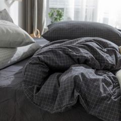 4Pcs Japan Linen |  Standard size duvet cover Bedding Set Drap Freesize | ID CL4P025COV010