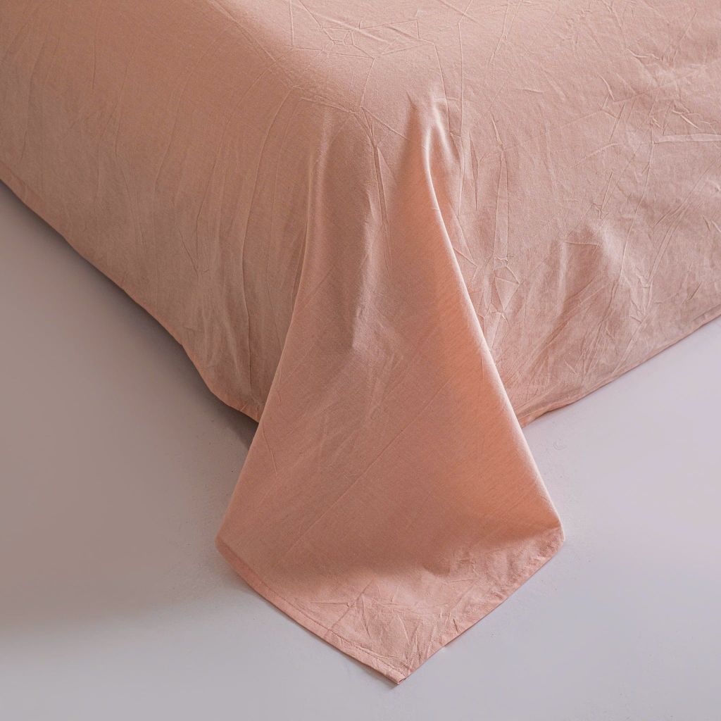 4Pcs Japan Linen |  Standard size duvet cover Bedding Set Drap Freesize | ID CL4P025COV011