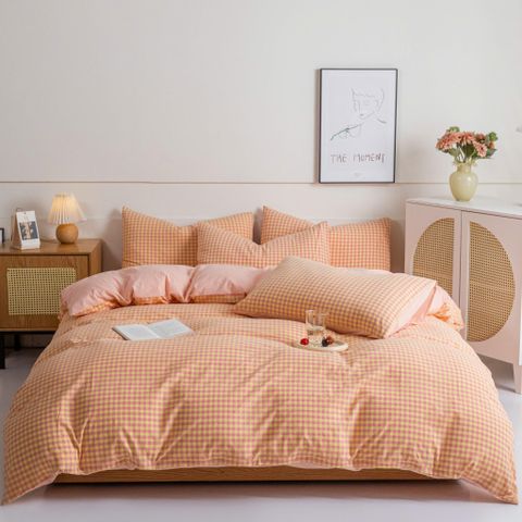 4Pcs Japan Linen |  Standard size duvet cover Bedding Set Drap Freesize | ID CL4P025COV004