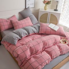 4Pcs Japan Linen |  Standard size duvet cover Bedding Set Drap Freesize | ID CL4P025COV003