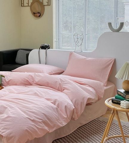 4Pcs Japan Linen |  Standard size duvet cover Bedding Set Drap Freesize | ID CL4P025COV002