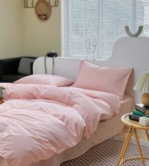 4Pcs Japan Linen |  Standard size duvet cover Bedding Set Drap Freesize | ID CL4P025COV002