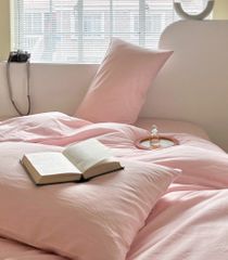 4Pcs Japan Linen |  Standard size duvet cover Bedding Set Drap Freesize | ID CL4P025COV002