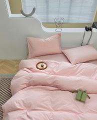 4Pcs Japan Linen |  Standard size duvet cover Bedding Set Drap Freesize | ID CL4P025COV002