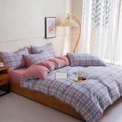 4Pcs Japan Linen |  Standard size duvet cover Bedding Set Drap Freesize | ID CL4P025COV001