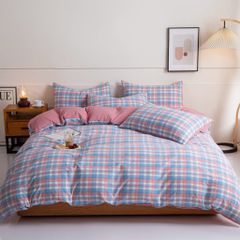 4Pcs Japan Linen |  Standard size duvet cover Bedding Set Drap Freesize | ID CL4P025COV001