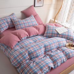 4Pcs Japan Linen |  Standard size duvet cover Bedding Set Drap Freesize | ID CL4P025COV001