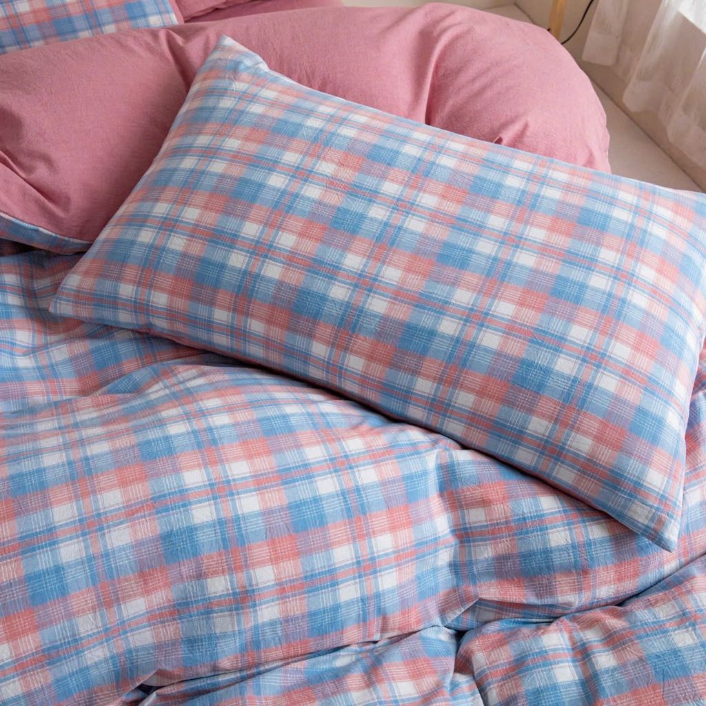 4Pcs Japan Linen |  Standard size duvet cover Bedding Set Drap Freesize | ID CL4P025COV001