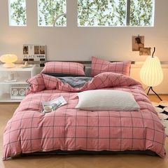 4Pcs Japan Linen |  Standard size duvet cover Bedding Set Drap Freesize | ID CL4P025COV003