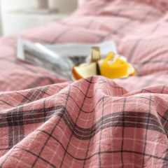 4Pcs Japan Linen |  Standard size duvet cover Bedding Set Drap Freesize | ID CL4P025COV003