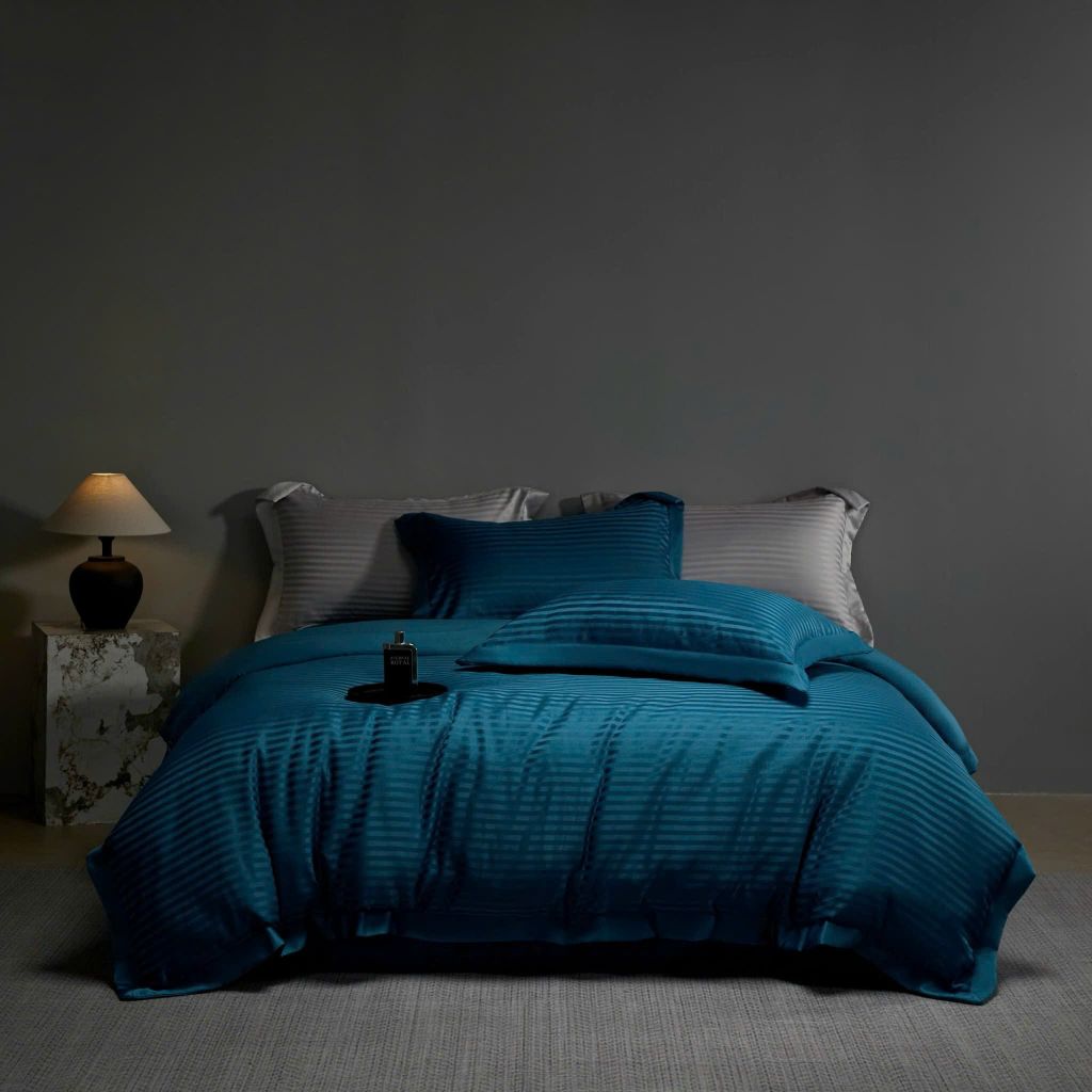 4Pcs Silk 0.5F | 3F Hotel Fabric T/C 250 Thread Count Duvet Cover Set | Album Seeridan New