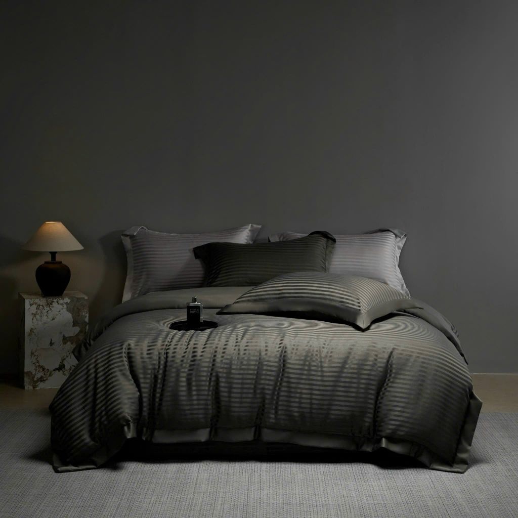 4Pcs Silk 0.5F | 3F Hotel Fabric T/C 250 Thread Count Duvet Cover Set | Album Seeridan New