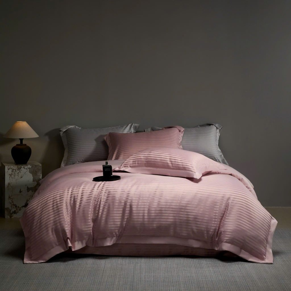 4Pcs Silk 0.5F | 3F Hotel Fabric T/C 250 Thread Count Duvet Cover Set | Album Seeridan New