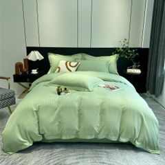 4Pcs Silk 0.5F | 3F Hotel Fabric T/C 250 Thread Count Duvet Cover Set | Album Seeridan New