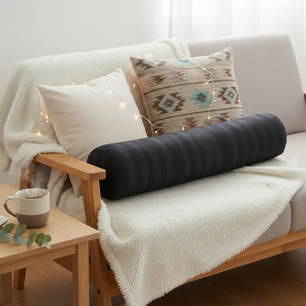 Vỏ Gối Ôm Silk 3F kích thước 35*100cm | Silk 3F Bolster Pillow Case Comfortable Everyday | ID BPILLOWCASE3F35100