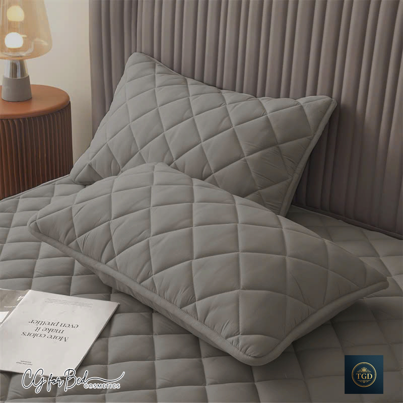 Bảo vệ Nệm CG Christopher Guy | Bọc chun 360° ôm trọn nệm cao tới 25cm | CG For Bed loại thường màu ghi xám