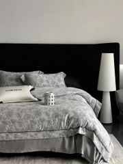 MARK CROSS SATIN VELVET | 4PCS LUXE INDONECHIA DEGIN FOR HOME | ID: MARKCROS4PCSSTNBARCODE03