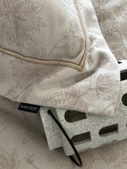 MARK CROSS SATIN VELVET | 4PCS LUXE INDONECHIA DEGIN FOR HOME | ID: MARKCROS4PCSSTNBARCODE04