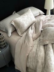 MARK CROSS SATIN VELVET | 4PCS LUXE INDONECHIA DEGIN FOR HOME | ID: MARKCROS4PCSSTNBARCODE04