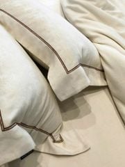 MARK CROSS SATIN VELVET | 4PCS LUXE INDONECHIA DEGIN FOR HOME | ID: MARKCROS4PCSSTNBARCODE05