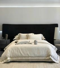 MARK CROSS SATIN VELVET | 4PCS LUXE INDONECHIA DEGIN FOR HOME | ID: MARKCROS4PCSSTNBARCODE05