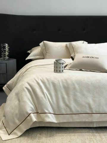 MARK CROSS SATIN VELVET | 4PCS LUXE INDONECHIA DEGIN FOR HOME | ID: MARKCROS4PCSSTNBARCODE05