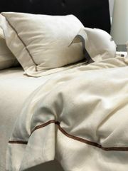 MARK CROSS SATIN VELVET | 4PCS LUXE INDONECHIA DEGIN FOR HOME | ID: MARKCROS4PCSSTNBARCODE05