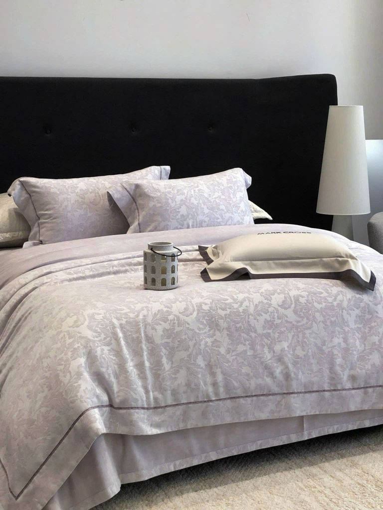 MARK CROSS SATIN VELVET | 4PCS LUXE INDONECHIA DEGIN FOR HOME | ID: MARKCROS4PCSSTNBARCODE07