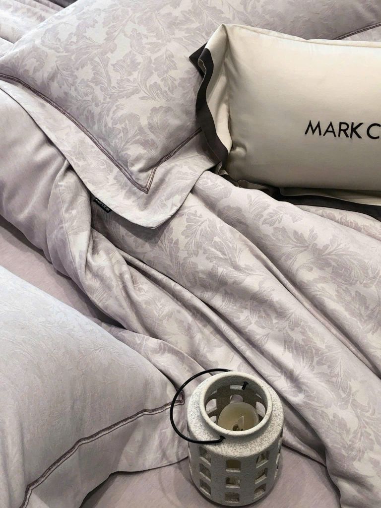 MARK CROSS SATIN VELVET | 4PCS LUXE INDONECHIA DEGIN FOR HOME | ID: MARKCROS4PCSSTNBARCODE07