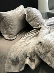 MARK CROSS SATIN VELVET | 4PCS LUXE INDONECHIA DEGIN FOR HOME | ID: MARKCROS4PCSSTNBARCODE06