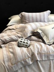 MARK CROSS SATIN VELVET | 4PCS LUXE INDONECHIA DEGIN FOR HOME | ID: MARKCROS4PCSSTNBARCODE08