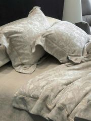 MARK CROSS SATIN VELVET | 4PCS LUXE INDONECHIA DEGIN FOR HOME | ID: MARKCROS4PCSSTNBARCODE09