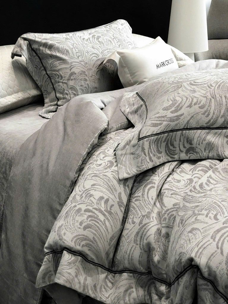 MARK CROSS SATIN VELVET | 4PCS LUXE INDONECHIA DEGIN FOR HOME | ID: MARKCROS4PCSSTNBARCODE10