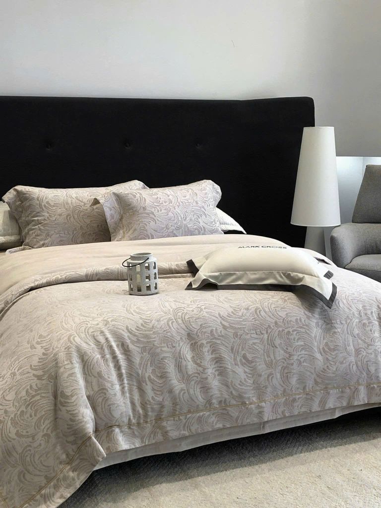 MARK CROSS SATIN VELVET | 4PCS LUXE INDONECHIA DEGIN FOR HOME | ID: MARKCROS4PCSSTNBARCODE11