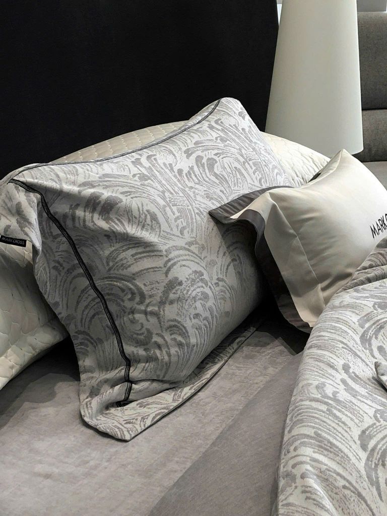 MARK CROSS SATIN VELVET | 4PCS LUXE INDONECHIA DEGIN FOR HOME | ID: MARKCROS4PCSSTNBARCODE10