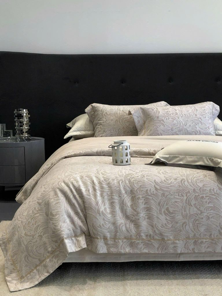 MARK CROSS SATIN VELVET | 4PCS LUXE INDONECHIA DEGIN FOR HOME | ID: MARKCROS4PCSSTNBARCODE11