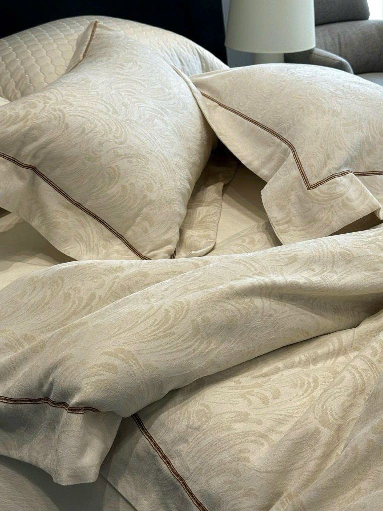 MARK CROSS SATIN VELVET | 4PCS LUXE INDONECHIA DEGIN FOR HOME | ID: MARKCROS4PCSSTNBARCODE12