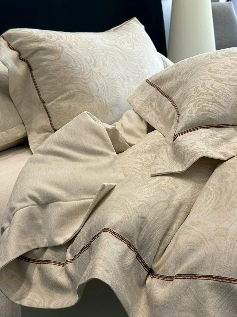 MARK CROSS SATIN VELVET | 4PCS LUXE INDONECHIA DEGIN FOR HOME | ID: MARKCROS4PCSSTNBARCODE12