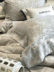 MARK CROSS SATIN VELVET | 4PCS LUXE INDONECHIA DEGIN FOR HOME | ID: MARKCROS4PCSSTNBARCODE09